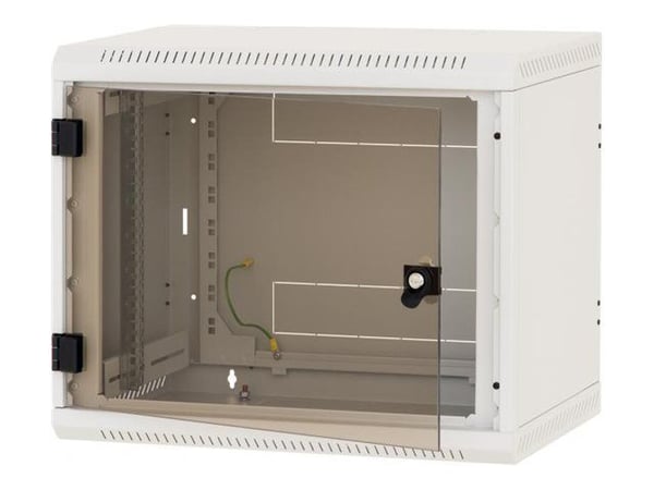 Triton RBA-04-AS4-CAX-A1, Seinään asennettava laitekehikko, 4U, 30 kg, Näppäinlukko, 11,7 kg, Harmaa