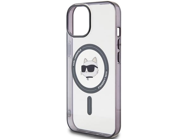 Karl Lagerfeld IML Choupette MagSafe-skal för Apple iPhone 15 / 14 / 13 – klar