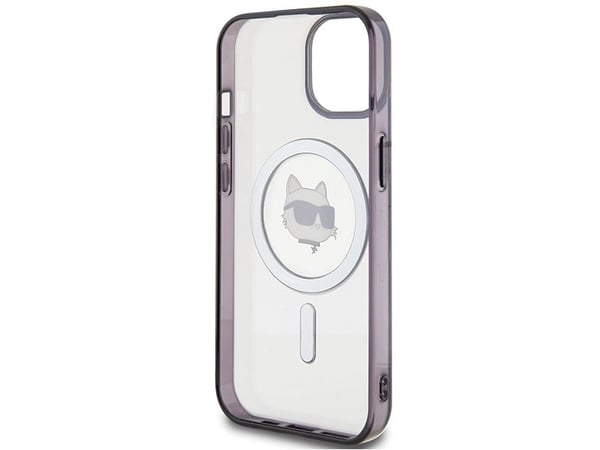 Karl Lagerfeld IML Choupette MagSafe-skal för Apple iPhone 15 / 14 / 13 – klar