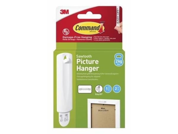 Command - Tavelkrok - stor - vit