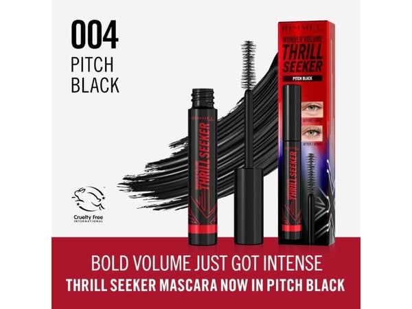 Rimmel Wonder Volume Thrill Seeker Mascara In Black, 8ml