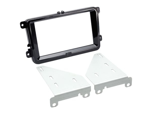 2-DIN monteringssats VW/Seat/Skoda piano