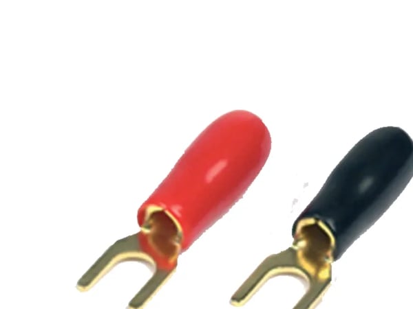 Caliber spade terminal