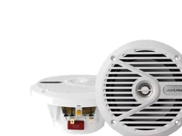 Alpine 6,5" 2-vägs koaxial marinhögtalare
