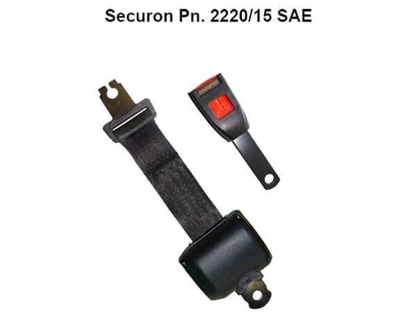 2-punkts rullsele 112 cm + 15 cm arm