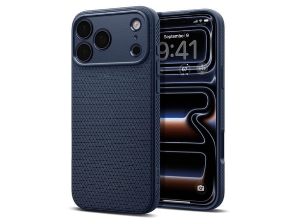 Spigen ACS10332, Suojus, Apple, iPhone 17 Pro, 16 cm (6.3"), sininen, laivastonsininen, laivastonsininen