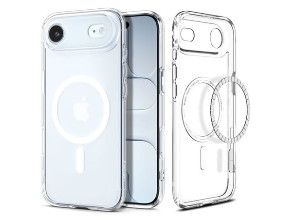Spigen ACS10313, Etui, Apple, iPhone Air, 16,5 cm (6.5"), Gjennomsiktig, Hvit