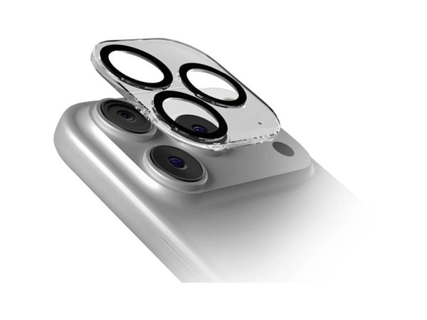 SBS TED3OCAMGLIP1763P, Apple, iPhone 17 Pro, Iskunkestävä, musta, Läpinäkyvä, 1 kpl