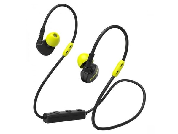 Hama Freedom Athletics III, Trådlös, Idrott, 20 - 20000 hz, 12 g, Headset, Svart, Gul