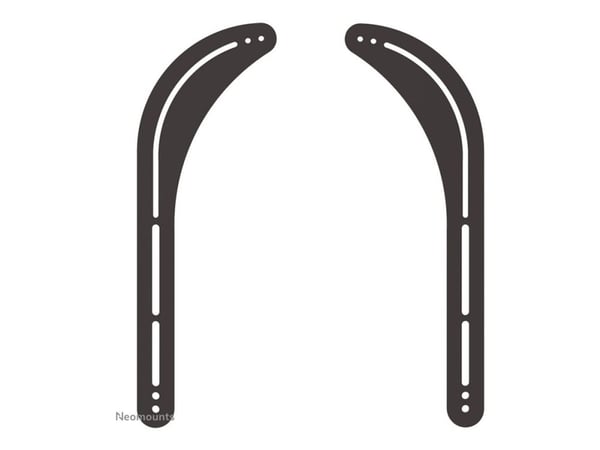 Neomounts NS-SB100 - Monteringssett (2 monteringsbraketter) - for soundbar - svart