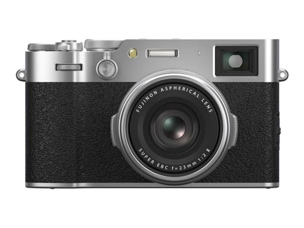 Fujifilm X X100VI, 40,2 MP, 7728 x 5152 piksler, X-Trans CMOS 5 HR, 6,2K, berøringsskjerm, svart, sølv