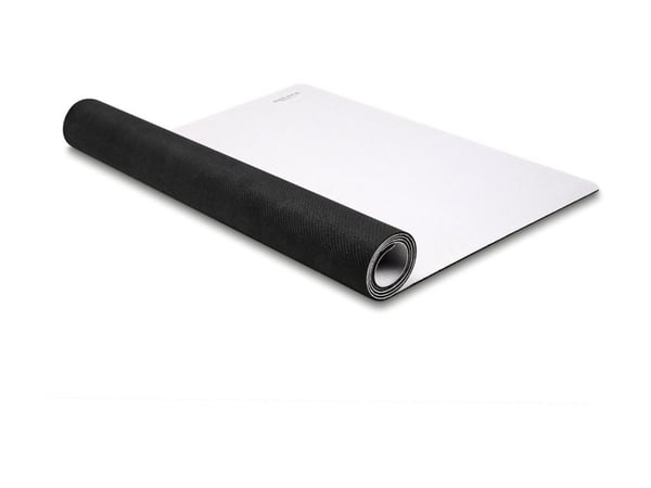 Delock - Tangentbord och musdyna - 900x500x2 mm - vit