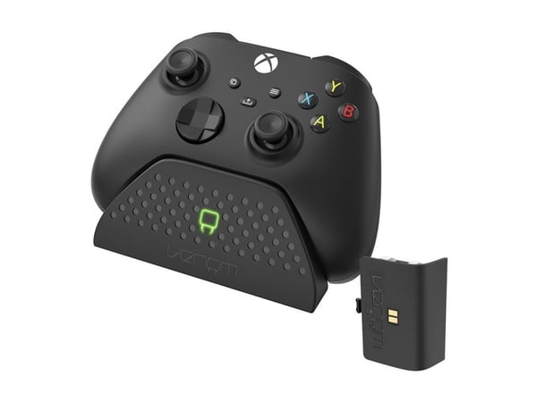 Venom - Laddningsstation + batteri - NiMH - 850 mAh - 2 utdatakontakter (2-pin styrenhet kontakt, USB) - svart
