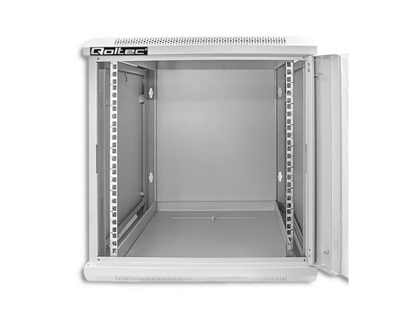 Qoltec - Rack skap - grå - 12U - 19"