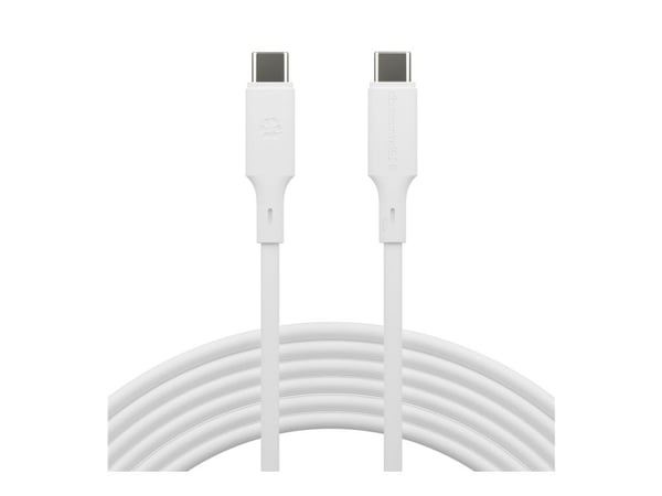 dbramante1928 IT - USB-kabel - USB-C (hann) til USB-C (hann) - 3 m - USB Power Delivery (100 W) - hvit