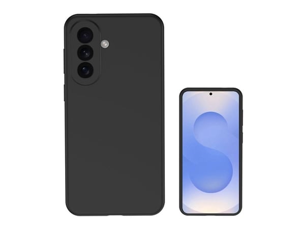 4smarts Cupertino - Beskyttende deksel for mobiltelefon - silikon - svart - for Samsung Galaxy A37 4smarts Cupertino - Beskyttende deksel for mobiltelefon - silikon - svart - for Samsung Galaxy A37