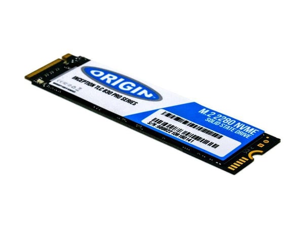 Origin Storage OTLC2563DNVMEM.2/80, 256 GB, M.2, 2100 MB/s, 8 Gbit/s