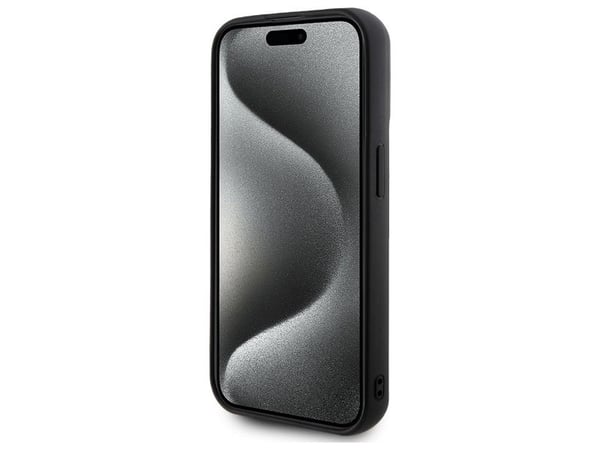 Karl Lagerfeld KLHCP15L3DRKSDLK iPhone 15 Pro 6,1" skal – 3D Rubber Signature, svart