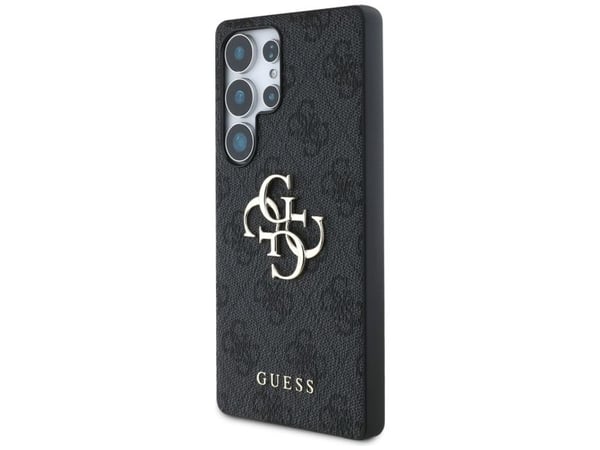 Guess Big 4G Logo Classic Logo Case Samsung Galaxy S25 Ultra Musta
