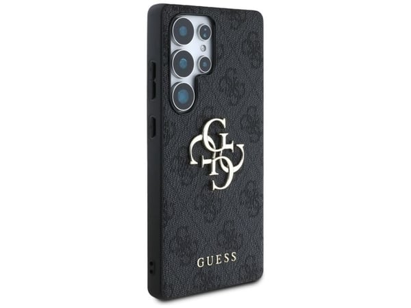 Guess Big 4G Logo Classic Logo Case Samsung Galaxy S25 Ultra Musta