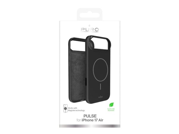 PURO PUIPC1766PULSEBLK, Etui, Apple, iPhone 17 Air, Svart