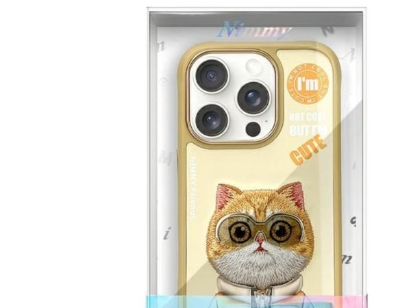 Deklas Nimmy Apple iPhone 16 Pro Max 6.9" khaki „Cool&Cute 2.0“ kattesaksfarget