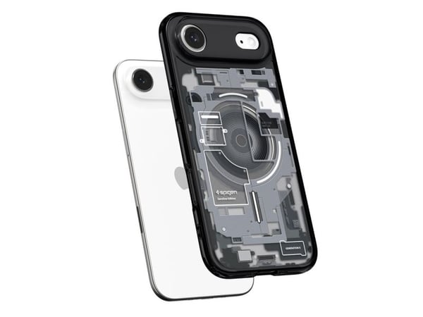 Spigen ACS10320, Suojus, Apple, iPhone Air, 16,5 cm (6.5"), musta