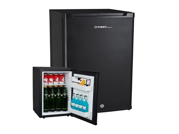TZS First Austria FA-5172, Minibarkjøleskap, Frittstående, Svart, Svart, Riktig/Høyre, 34 l