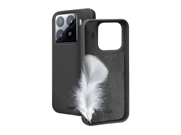 SBS TEINSTXI15K, Suojus, Xiaomi, 15, 16,1 cm (6.36"), musta