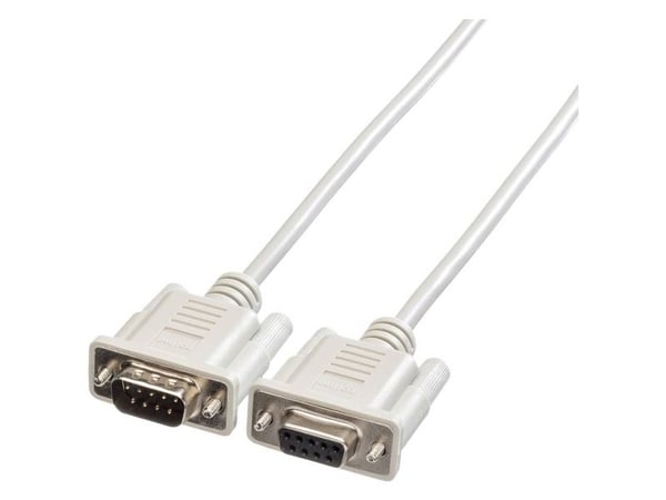 Roline - Seriell kabel - DB-9 (hann) til DB-9 (hunn) - 10 m
