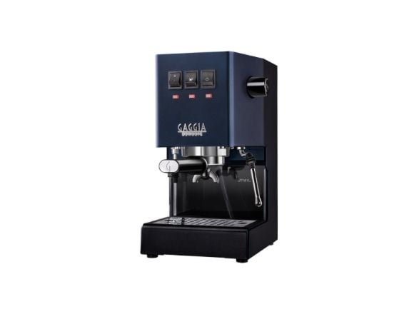 Gaggia Classic E24, Espressokone, 2,1 L, Kahvinappi, Jauhettu kahvi, 1200 W, Sininen