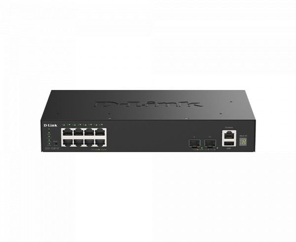 D-Link SmartPro DGS-1530-10/E nettverkssvitsj 8x 10/100/1000, 2x 10G SFP+