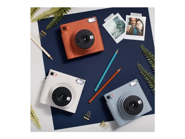 Fujifilm Instax SQUARE SQ1 - Øyeblikkskamera - linse: 65.75 mm - instax SQUARE kritthvit