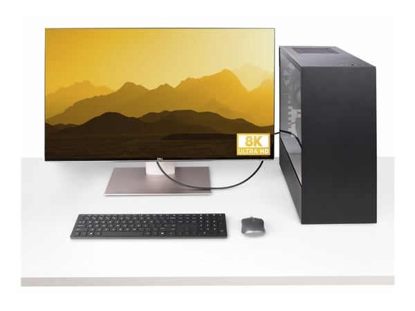 StarTech.com DP21-2M-DP40-CABLE, 2 m, DisplayPort, DisplayPort, urosliitin, urosliitin, 7680 x 4320 pikseliä, 7680 x 4320 kuvapistettä