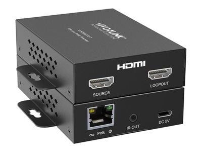Vivolink VLHDMIEXT3-T, 1920 x 1080 pixlar, Sändare för AV-utrustning, 150 m, Kabel, Svart, HDCP