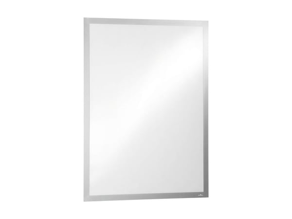 DURABLE DURAFRAME - Displayramme - veggmonterbar - for A1 - dobbeltsidet - sølv