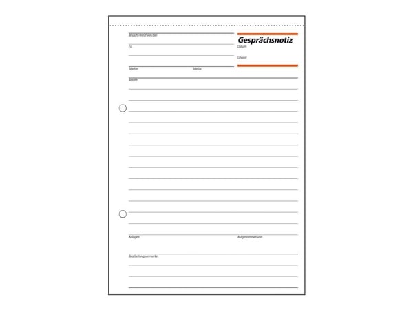 Sigel - Memo-skjema - 50 ark - A5 (148 x 210 mm) Sigel - Memo-skjema - 50 ark - A5 (148 x 210 mm)
