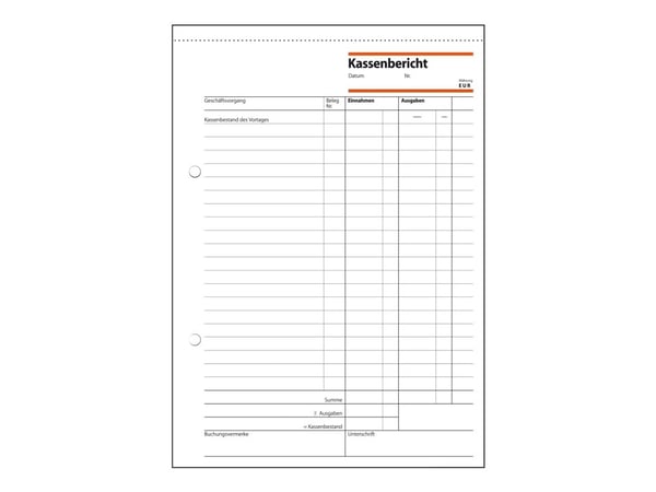 Sigel - Financial report with inventory accounting - 50 ark - A5 (148 x 210 mm) Sigel - Financial report with inventory accounting - 50 ark - A5 (148 x 210 mm)