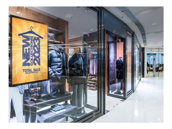 DURABLE DURAFRAME - Displayramme - veggmonterbar - for A2 - dobbeltsidet - svart