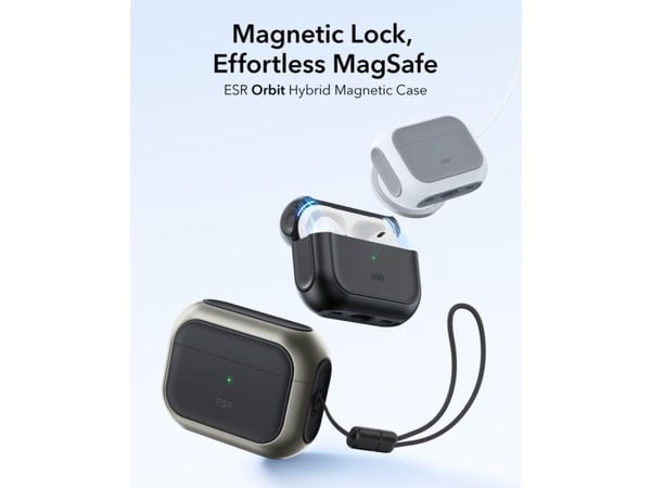 ESR Orbit Hybrid HaloLock-telefon/ladningsetui för Apple A Titan