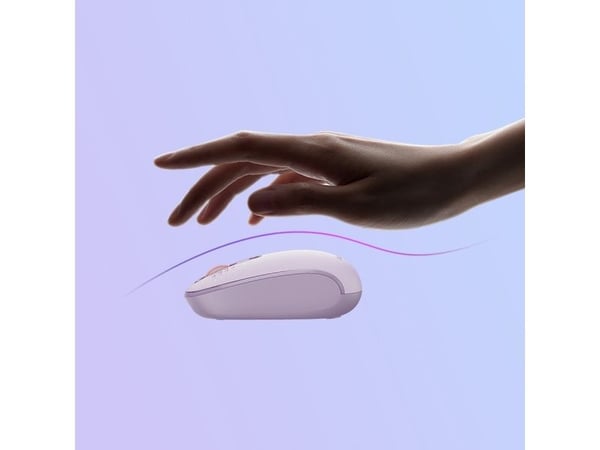 Langaton hiiri Baseus F01B Tri-mode 2.4G BT 5.0 1600 DPI (violetti)