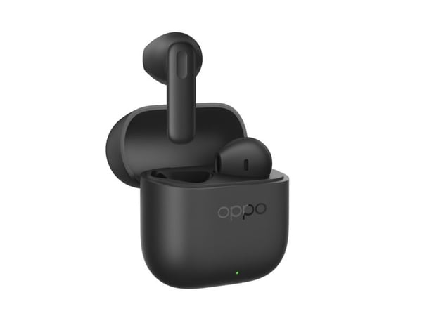 OPPO Enco Buds3, True Wireless Stereo (TWS), Samtaler/musikk, 20 - 20000 Hz, 41,5 g, Hodesett, Sort
