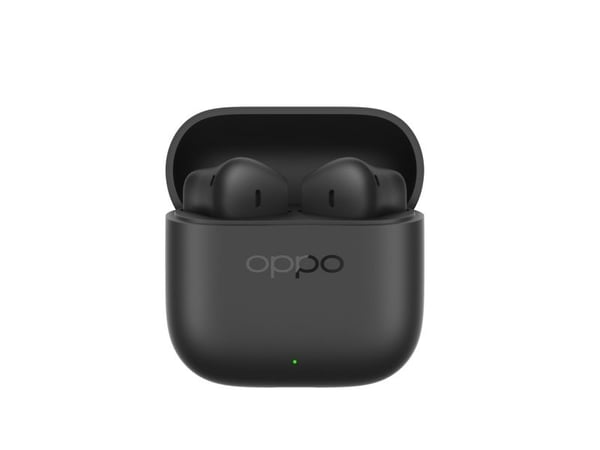 OPPO Enco Buds3, True Wireless Stereo (TWS), Samtaler/musikk, 20 - 20000 Hz, 41,5 g, Hodesett, Sort