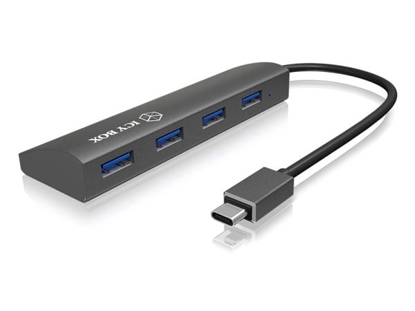 RaidSonic IB-AC6405-C, USB 3.2 Gen 1 (3.1 Gen 1) Type-C, USB 3.2 Gen 2 (3.1 Gen 2) Type-A, 5000 Mbps, Musta, Alumiini, Kiina, Kiina