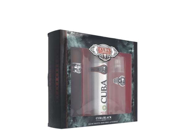 Nippu Cuba Black EDT 100ml + AS 100ml + DSP 200ml
