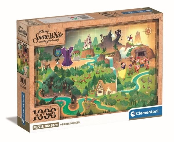 Clementoni - Tarinakartat palapeli - Disney Lumikki (1000 kpl) (39814) /Palapelit Clementoni - Tarinakartat palapeli - Disney Lumikki (1000 kpl) (39814) /Palapelit