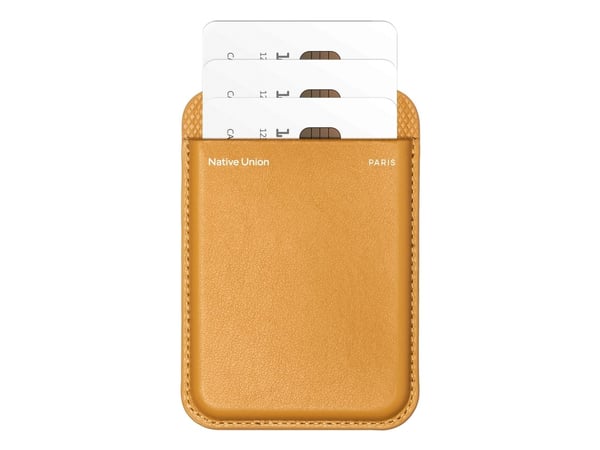 Native Union RECLA-KFT-WAL, Kortholder, Ochre, Mikrofiber, Polykarbonat (PC), Polyuretan (PU), Resirkulert polyester, Termoplastisk polyuretan..., ...