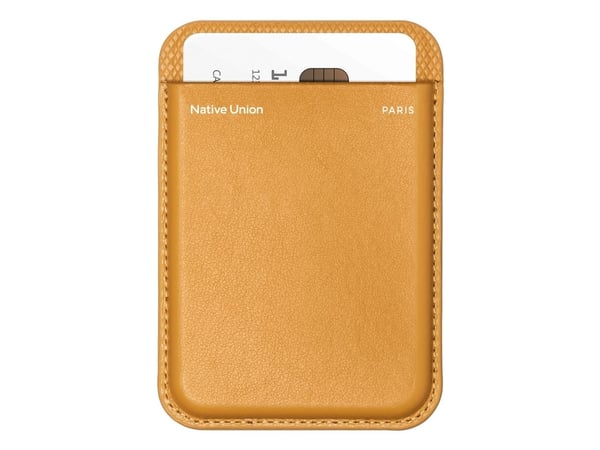 Native Union RECLA-KFT-WAL, Kortholder, Ochre, Mikrofiber, Polykarbonat (PC), Polyuretan (PU), Resirkulert polyester, Termoplastisk polyuretan..., ...