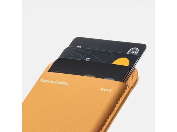 Native Union RECLA-KFT-WAL, Kortholder, Ochre, Mikrofiber, Polykarbonat (PC), Polyuretan (PU), Resirkulert polyester, Termoplastisk polyuretan..., ...