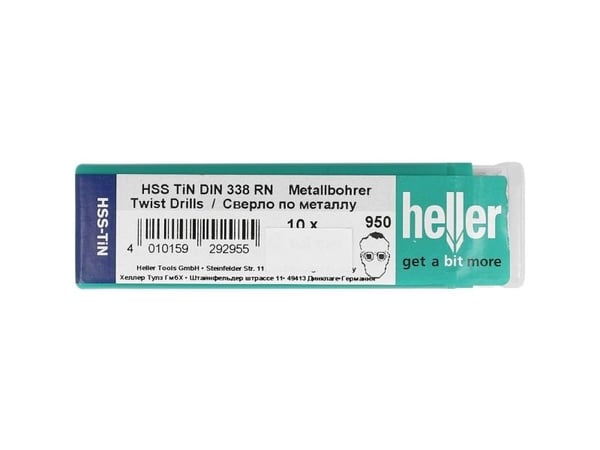 Heller 29288 7 Metallin kierreporanterä 10 kpl 3,5 mm Kokonaispituus 70 mm 10 kpl 10 kpl